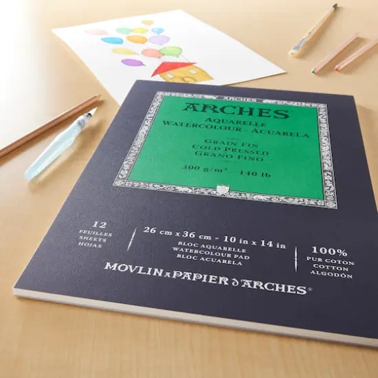 Arches&reg; Cold-Pressed Watercolor Pad {3}