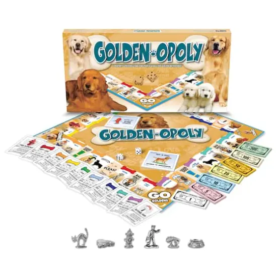 Late For The Sky Golden-Opoly&trade; Board Game {6}