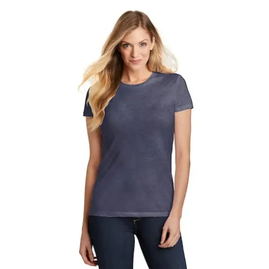 District&reg; Women's Fitted Perfect Tri&reg; T-Shirt Navy Frost {4}