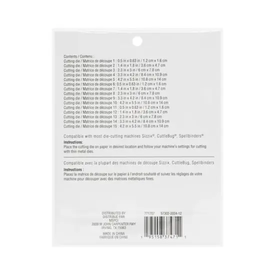 Tags Cutting Die Set by Recollections&trade; {6}