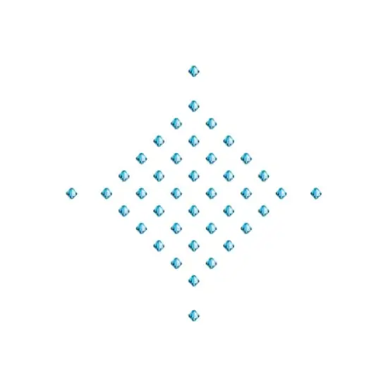 John Bead Preciosa 4mm Czech Crystal Rondelle Beads, 40ct. Aqua Bohemica {4}