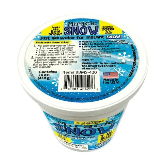Miracle Snow 1lb Big Bucket {3}