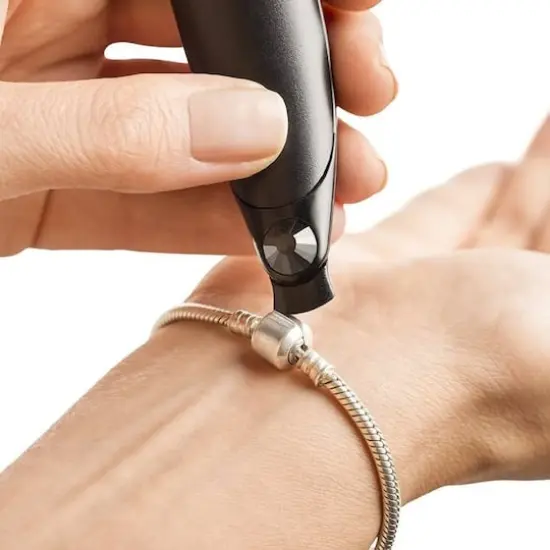 John Bead Bracelet Fairy&trade; 7" Black Jewelry Fastener {6}