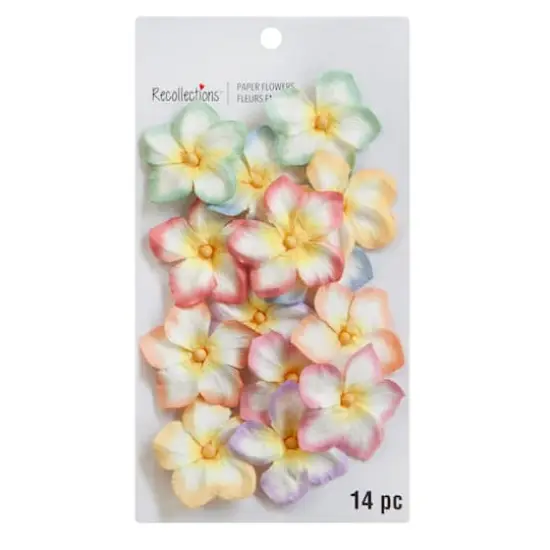 Paper Plumeria Embellishments by Recollections&trade; {4}