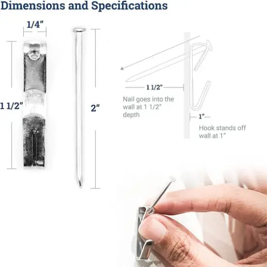 HangZ&trade; 50lb. Conventional Hooks, 100ct. {4}
