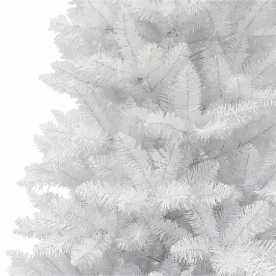 4ft. Unlit White Carson Artificial Pine Tree {5}
