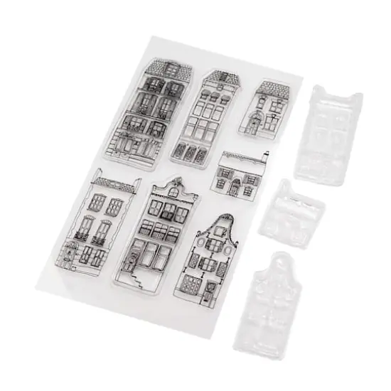 Houses Clear Stamp Set by Recollections&trade; {1}