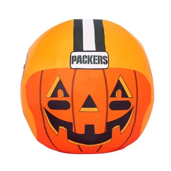 Sporticulture 4ft. Inflatable NFL Team Pride Jack-O' Helmet Green Bay Packers {4}