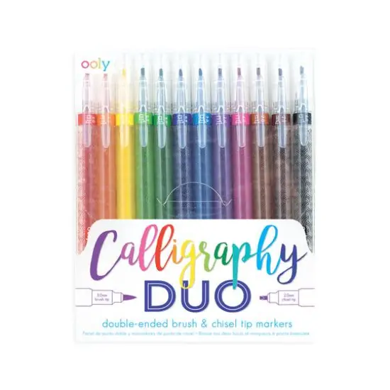 OOLY Calligraphy Duo Markers Set {1}