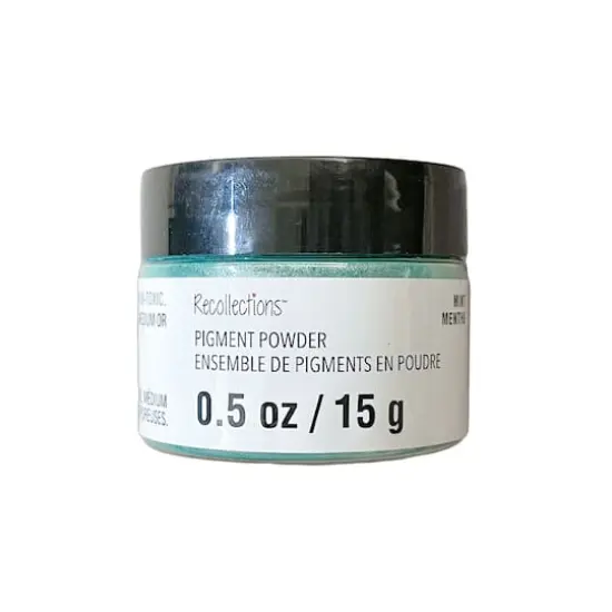 Pigment Powder by Recollections&trade;, 0.5oz. Mint {5}