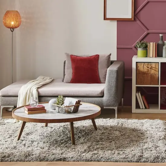 Hello Honey® 20" Square Velvet Pillow Cover with Piping Burgundy {4}