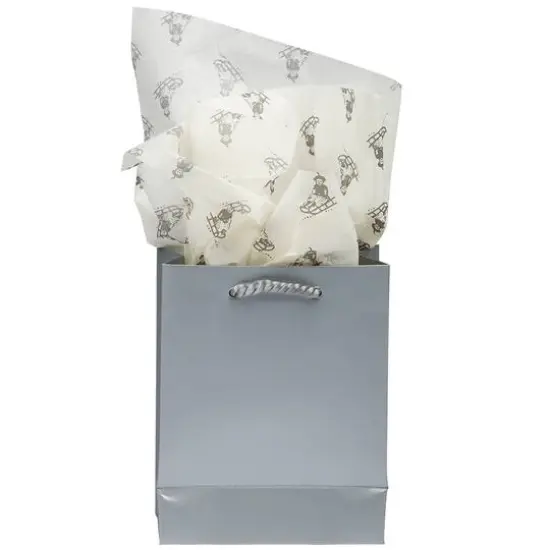 JAM Paper Ivory Sled Holiday Tissue Paper, 8 Sheets {6}