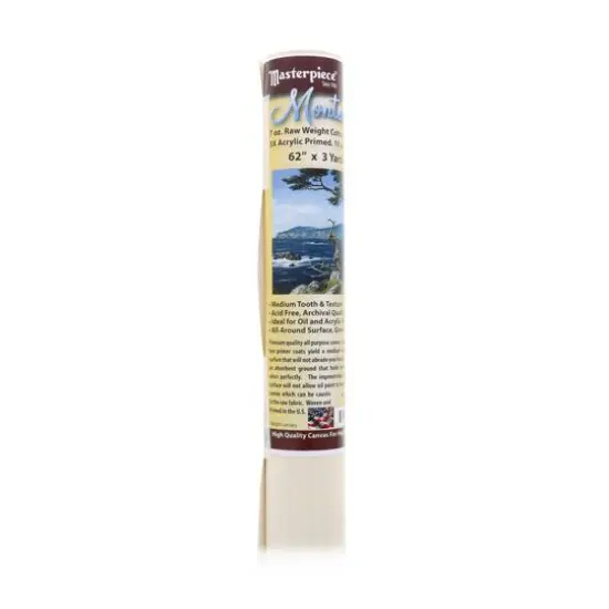 Masterpiece&reg; Monterey&trade; Acrylic Primed Cotton Canvas Roll {2}