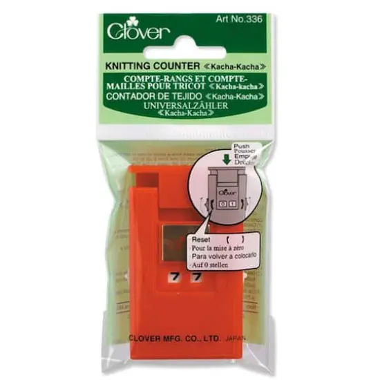 Clover&reg; Knitting Counter, Kacha-Kacha {5}
