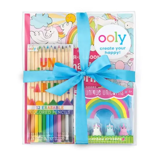 OOLY Unique Unicorn Erasable Coloring Pack {1}