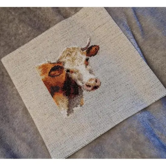 Alisa Cow Cross Stitch Kit {6}
