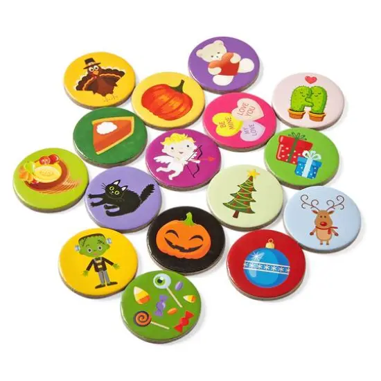 hand2mind&reg; Holiday Ten-Frame Counters {4}