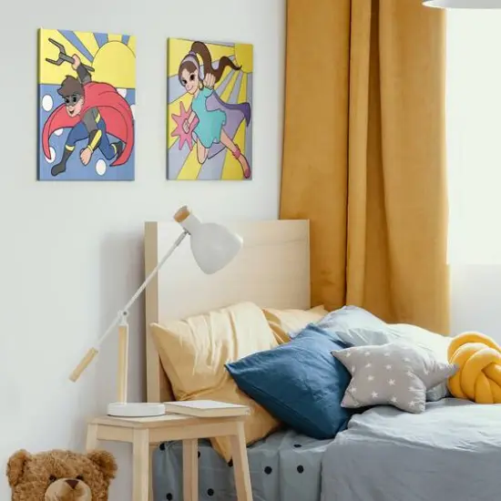 Arteza&reg; Kids Superheroes Paint by Numbers Kit, 35 pcs {7}