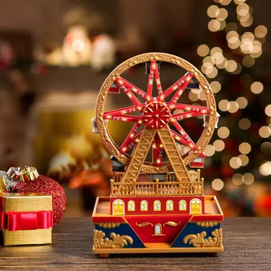 5.75" Animated & Musical Ferris Wheel {3}