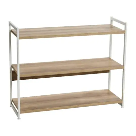 Household Essentials Jamestown 42" Wide Bookshelf Coastal Oak {1}