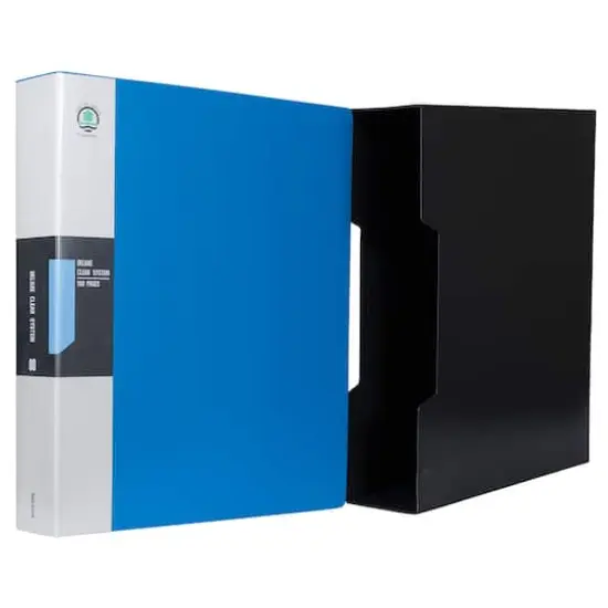 JAM Paper Blue 9.75" x 11.5" Display Book {1}