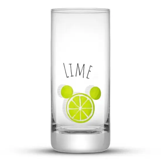JoyJolt® Disney® 14.2oz. Mickey Mouse Citrus Tall Drinking Glass, 4ct. {5}
