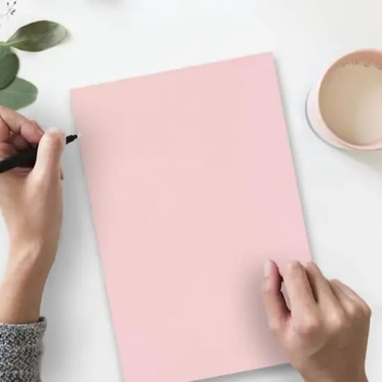 JAM Paper Matte 8.5" x 14" 28lb. Paper, 50 Sheets Baby Pink {4}