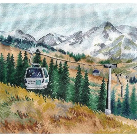 Oven Mount Chimbulak Cross Stitch Kit {1}