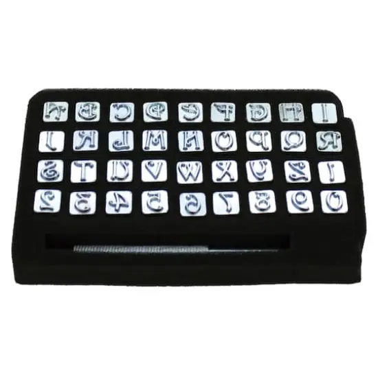 Alphabet & Number Stamp Set by ArtMinds&trade; {4}