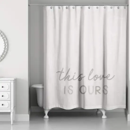 This Love Is Ours 71" x 74" Shower Curtain {1}