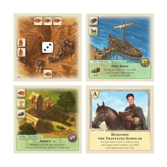 Rivals for Catan Deluxe - 2-Player Card Game {5}