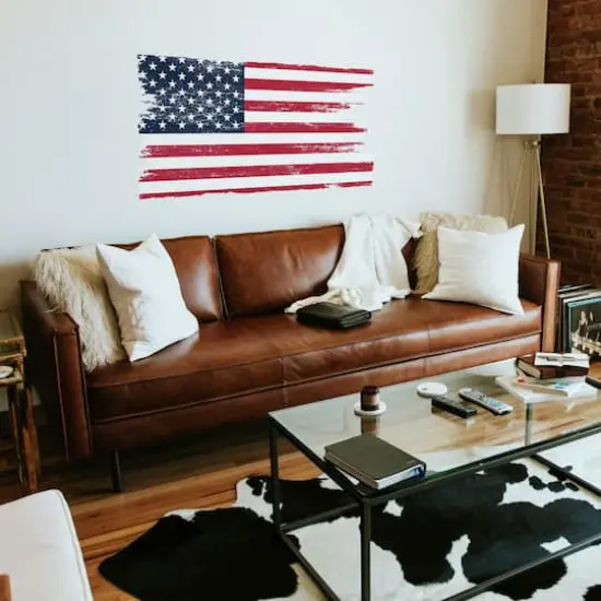 RoomMates Distressed American Flag Giant Peel & Stick Decal {4}