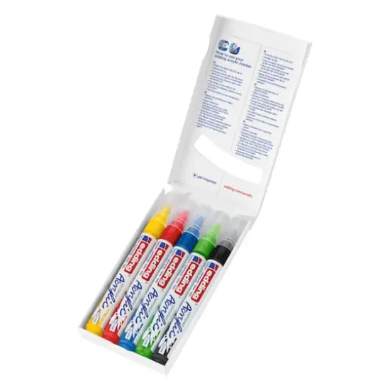 edding&reg; 5100 Medium Basic Acrylic Marker Set {3}