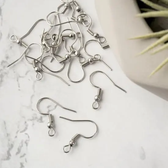 Fish Hook Ear Wires, 20ct. by Bead Landing&trade; Stainless Steel {3}