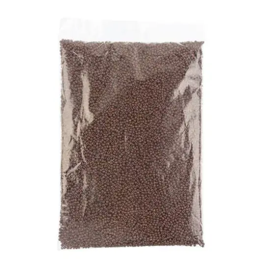 John Bead Terra Intensive 8/0 Czech Glass Seed Beads, 500g Dark Brown Matte {3}