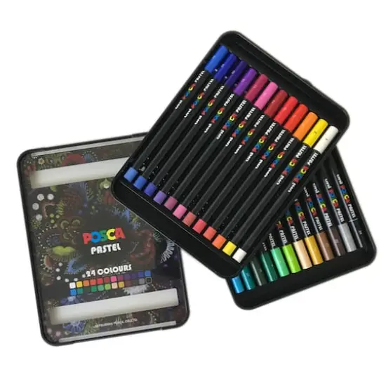 POSCA Pastel 24 Color Set {4}