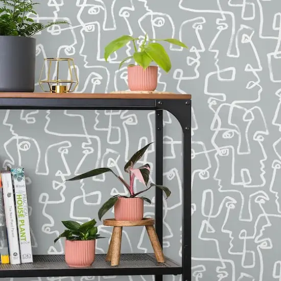 Surface Style Gestures Peel & Stick Wallpaper Chalk {5}