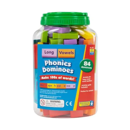Educational Insights Phonics Dominoes Long Vowels {1}