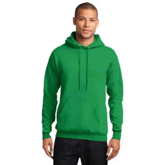 Port & Company&reg; Darks Core Fleece Pullover Hooded Sweatshirt Clover Green {4}