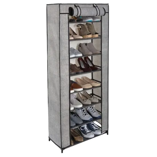 Simplify 8-Tier Shoe Organizer with Cover {1}
