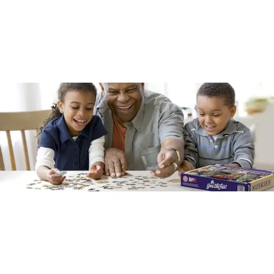 College Team Retro Series 500 Piece Puzzle Washington Huskies {4}