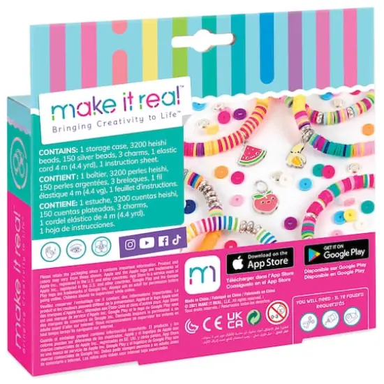 Make It Real Mixed Heishi Beads with Storage Case Activity Kit {5}