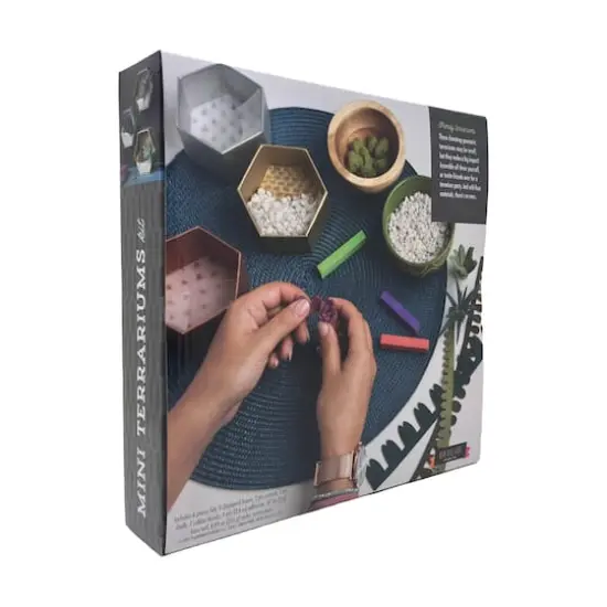 Craft Crush - Mini Terrariums Kit {9}