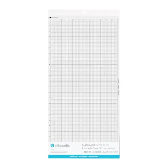 Silhouette&reg; Cameo Standard Tack Cutting Mat, 12" x 24" {4}