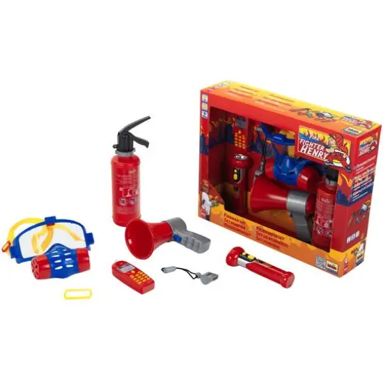 Theo Klein Fire Fighter Henry Fireman Toy Set {6}