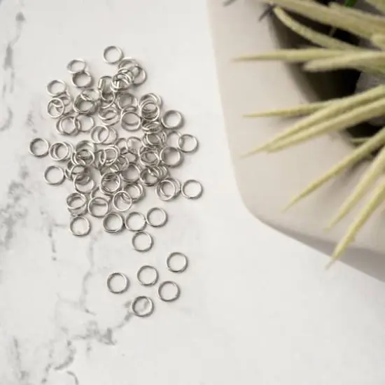 Jump Rings, 100ct. by Bead Landing&trade; Stainless Steel {4}