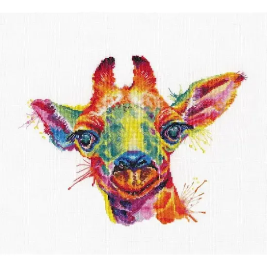 Oven Giraffe Cross Stitch Kit {1}