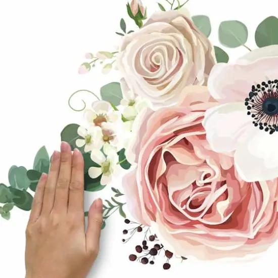 RoomMates Fresh Floral Giant Peel & Stick Giant Decals {6}