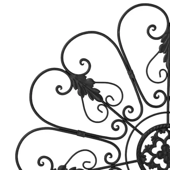 Glitzhome&reg; 23.75" Traditional Iron Scroll Wall D&eacute;cor {9}