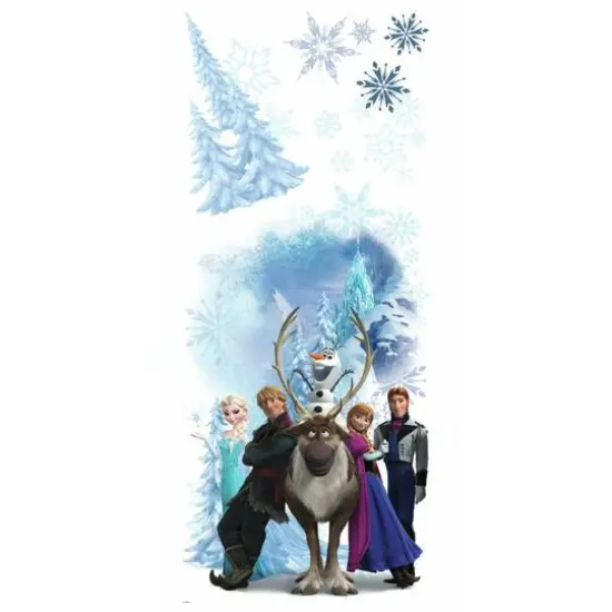 RoomMates Frozen Character Winter Burst Peel & Stick Giant Wall Decals {1}